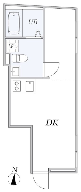 ＬａＬａ　ＣＵＢＥの間取り