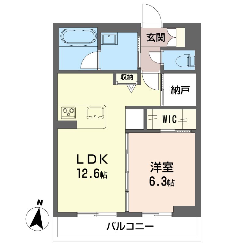 グランメールの間取り