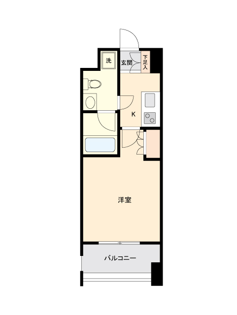 ドゥーエ茗荷谷の間取り