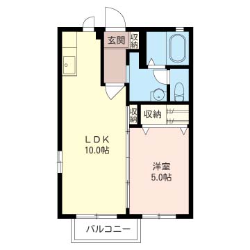 マーブルの間取り