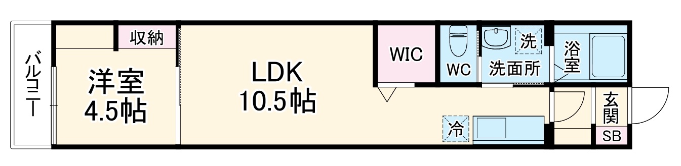 セミカ蘇我の間取り