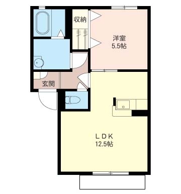 グリーンステージの間取り