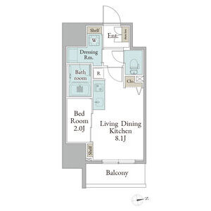 ストーリア名古屋城西の間取り