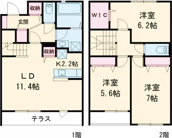 The Park.Bの間取り