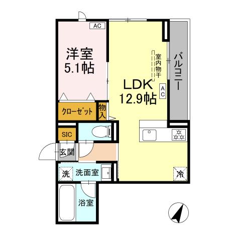 エスペリア新百合ヶ丘の間取り