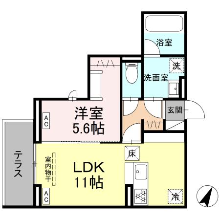 エスペリア新百合ヶ丘の間取り