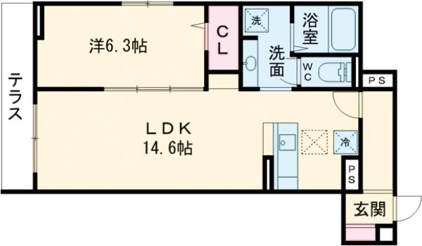 グラナーデ江古田の間取り