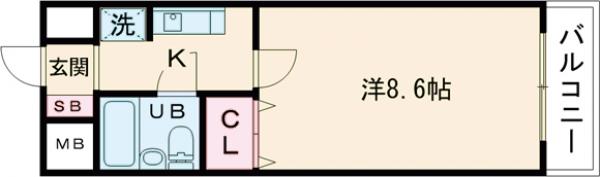 エクセル東綾瀬の間取り