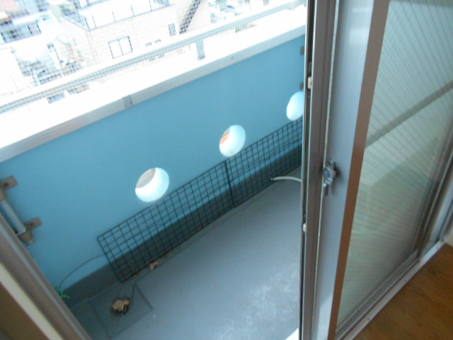 12/25 バルコニー