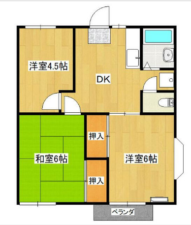 エスポワールの間取り