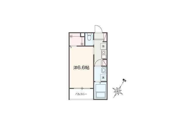 MELLAS相武台前Ⅳの間取り