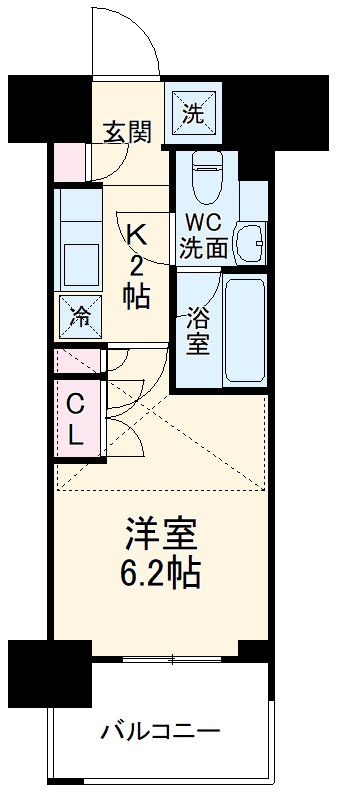 パークキューブ武蔵小杉の間取り
