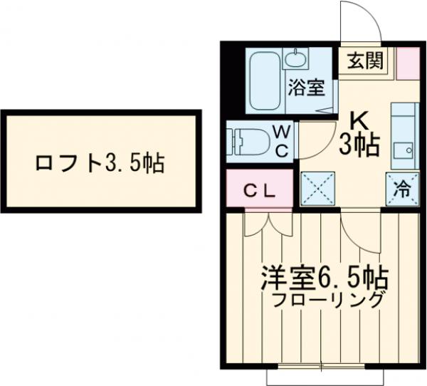 ピュアボナール新堀の間取り