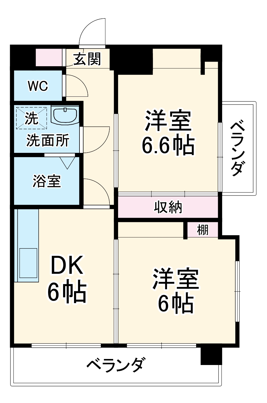 カターラサンミの間取り