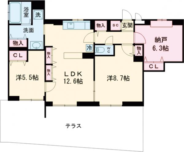 Avenirの間取り