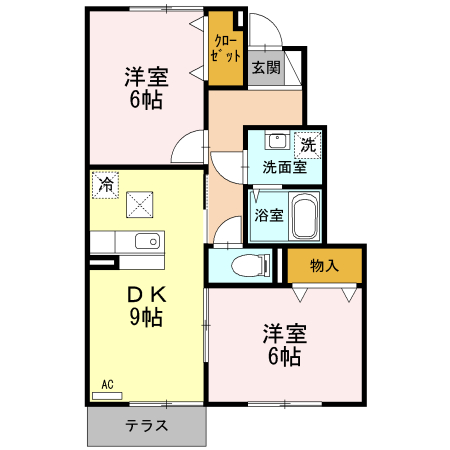 アリエル Ⅱの間取り