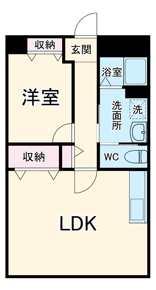 レジデンス野村の間取り