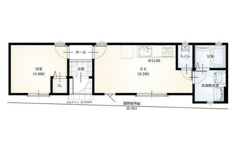 グランソフィア内野本郷の間取り