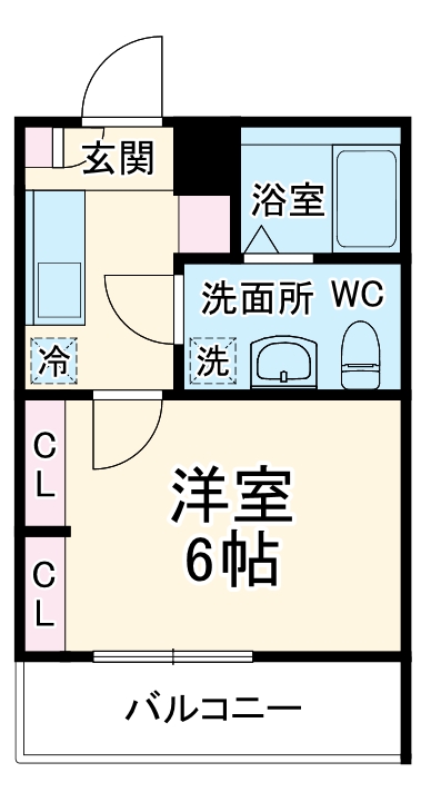 GLOWDIAの間取り