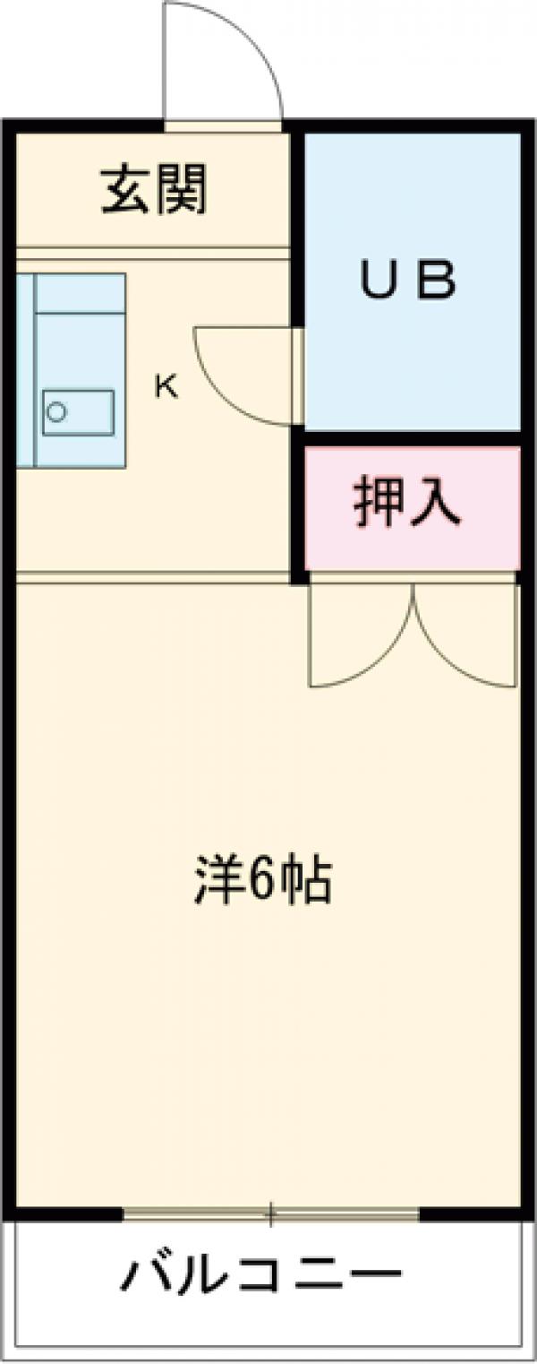 ハイツ小野路の間取り