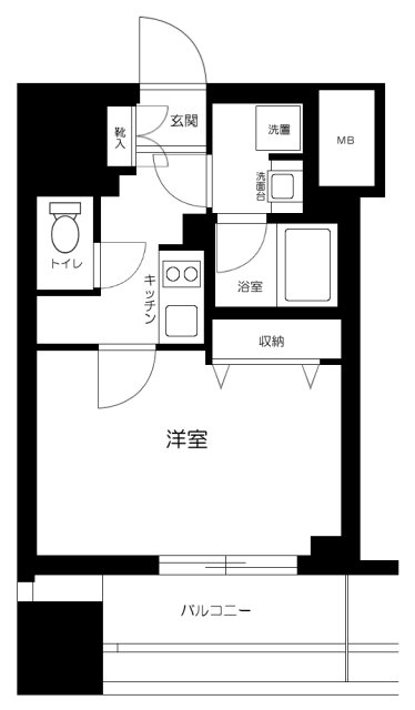 コンシェリア神楽坂の間取り