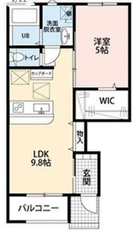 LOTUS住吉の間取り