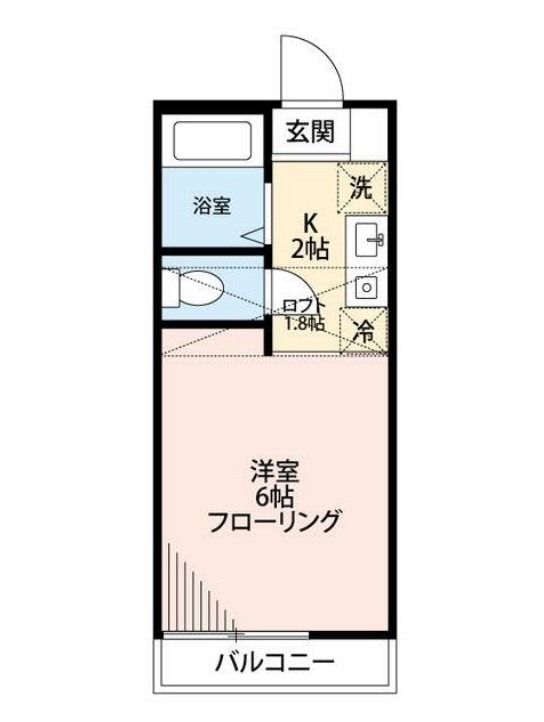 エクサビリオン菊名の間取り