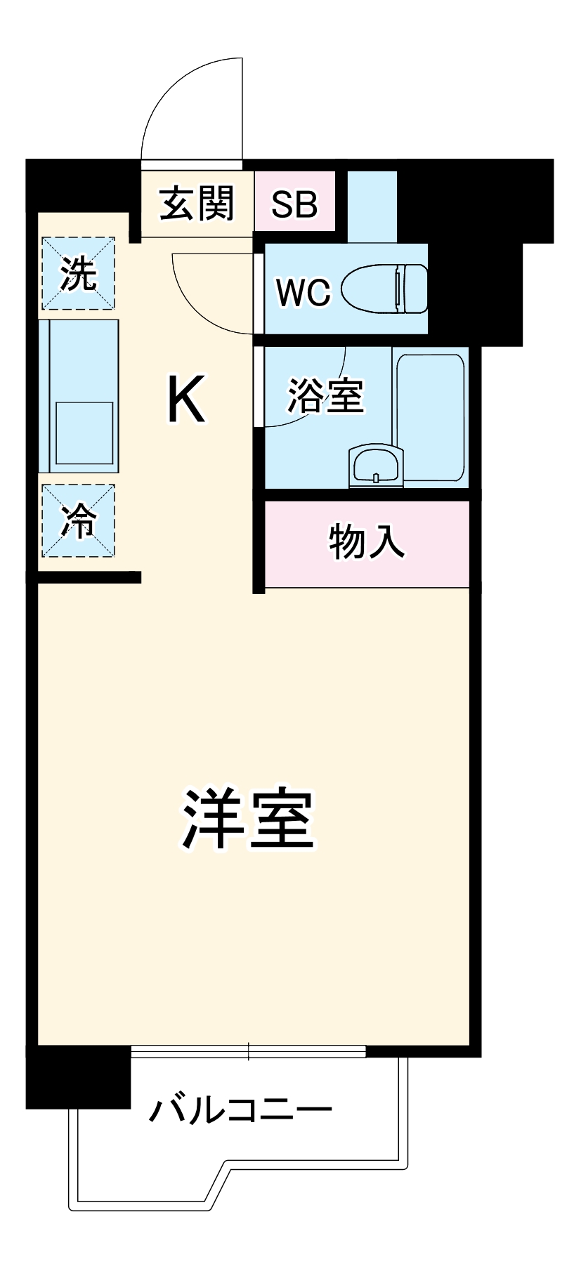 TOP矢部第1の間取り