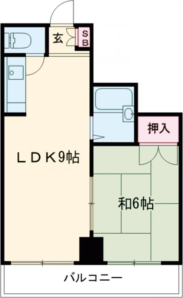 エグゼ渕江の間取り