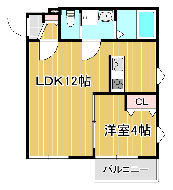 La-Crea ZⅡの間取り