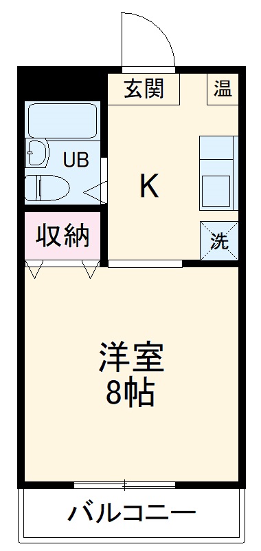ベルトピア稲沢Ⅱの間取り