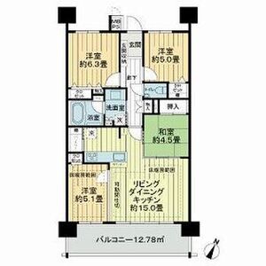 ライオンズ刈谷グラシアフォートの間取り