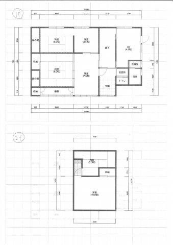 鉾ノ木戸建の間取り