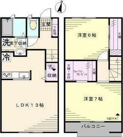 ソレアードカーサⅡの間取り