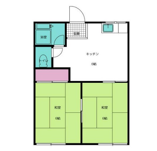 フォーブル羽根の間取り