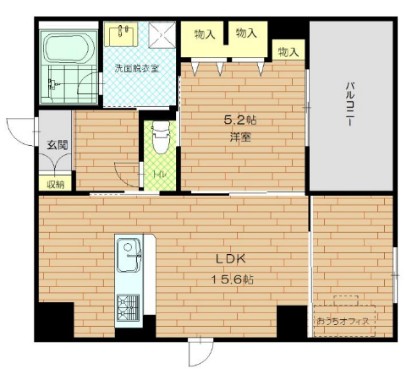 松本屋アパートメントの間取り