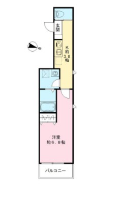 メゾン クレストの間取り