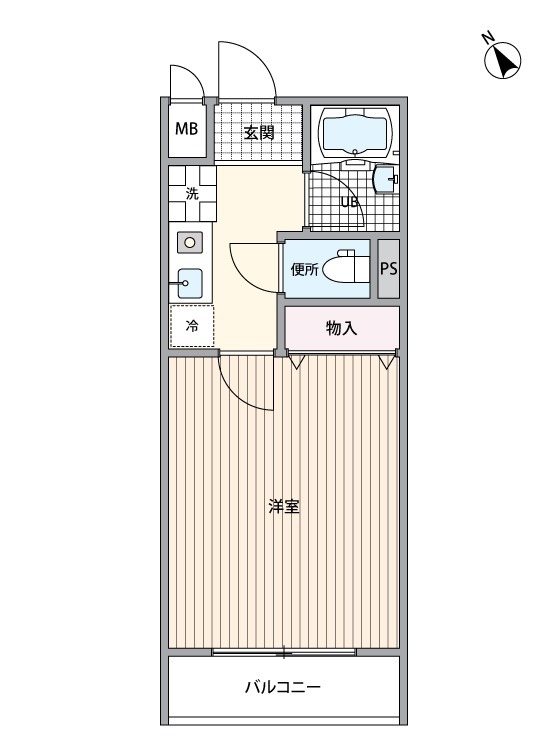 クレールアスカの間取り