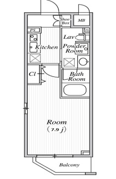 ル・エル・ブランの間取り
