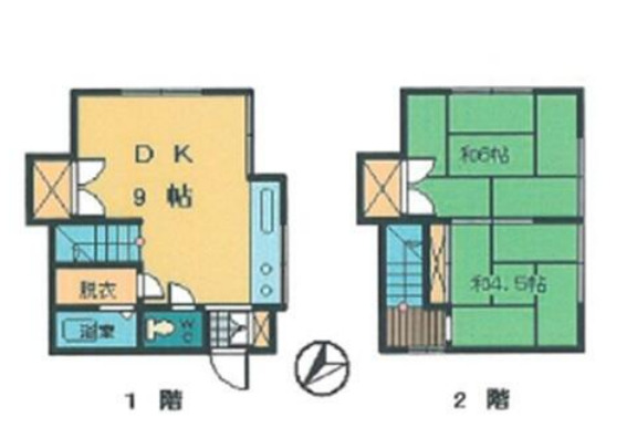 コーポAZUMAの間取り