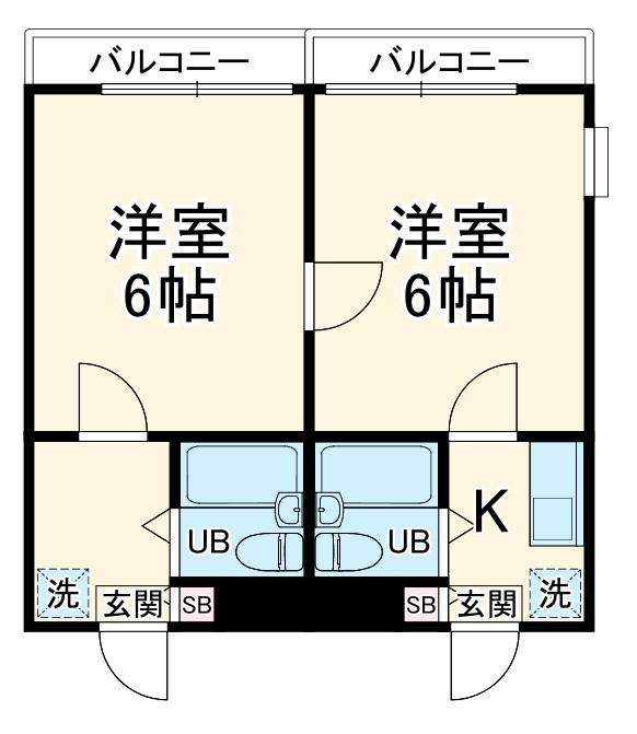 ブリランテ上福岡の間取り