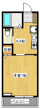 カーサエスペランサの間取り