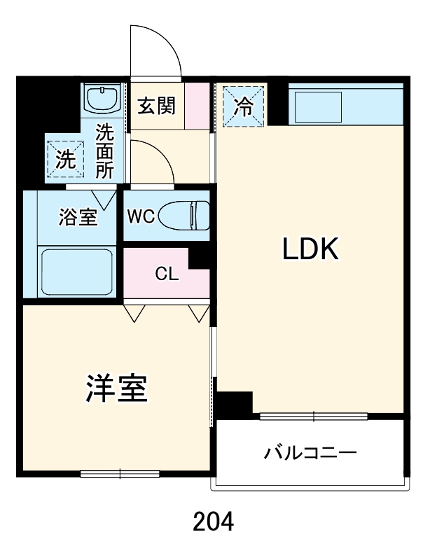 Tres美麗(トレスビレイ)の間取り