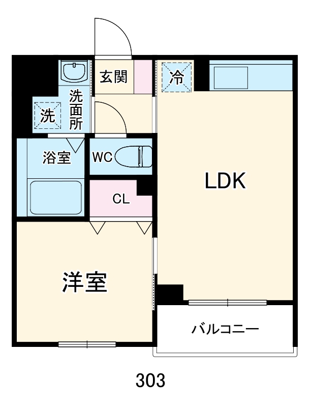 Tres美麗(トレスビレイ)の間取り