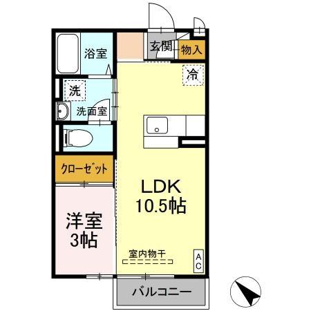 レセンテの間取り