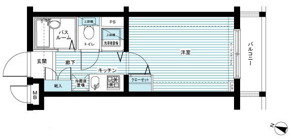 トーシンフェニックス牛込神楽坂の間取り