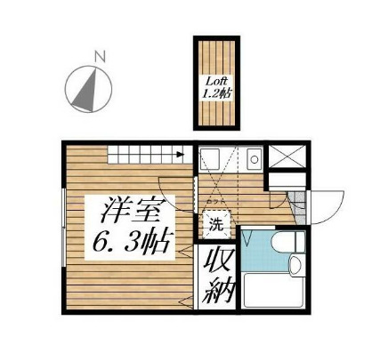 ベルトピア熊谷7の間取り
