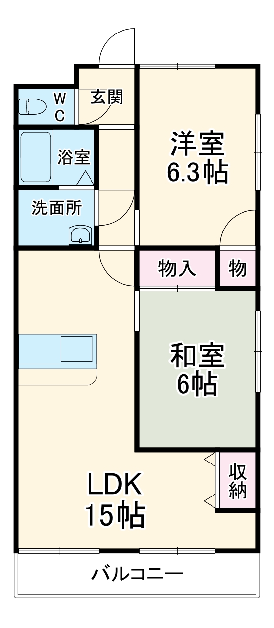 グランドステージ桜ヶ丘の間取り