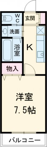 レイエス三山の間取り