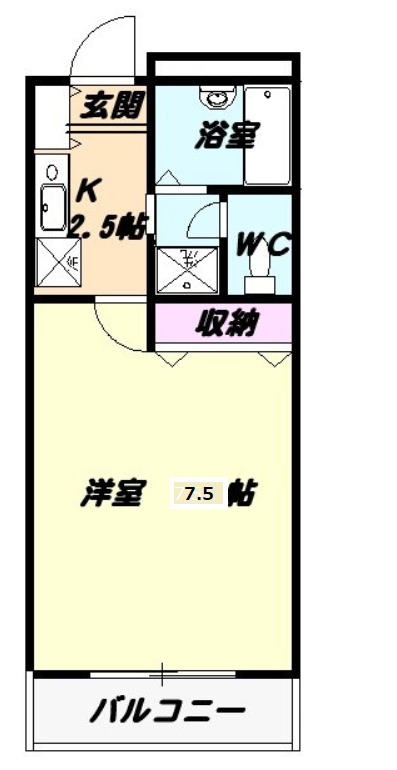シャンボール花水木の間取り